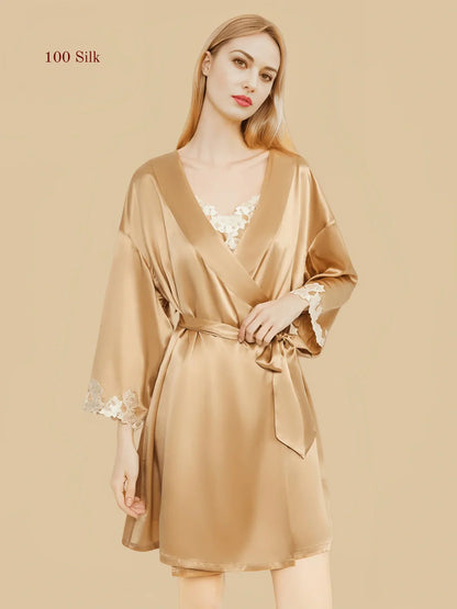100% Mulberry Silk 19Momme Women&
