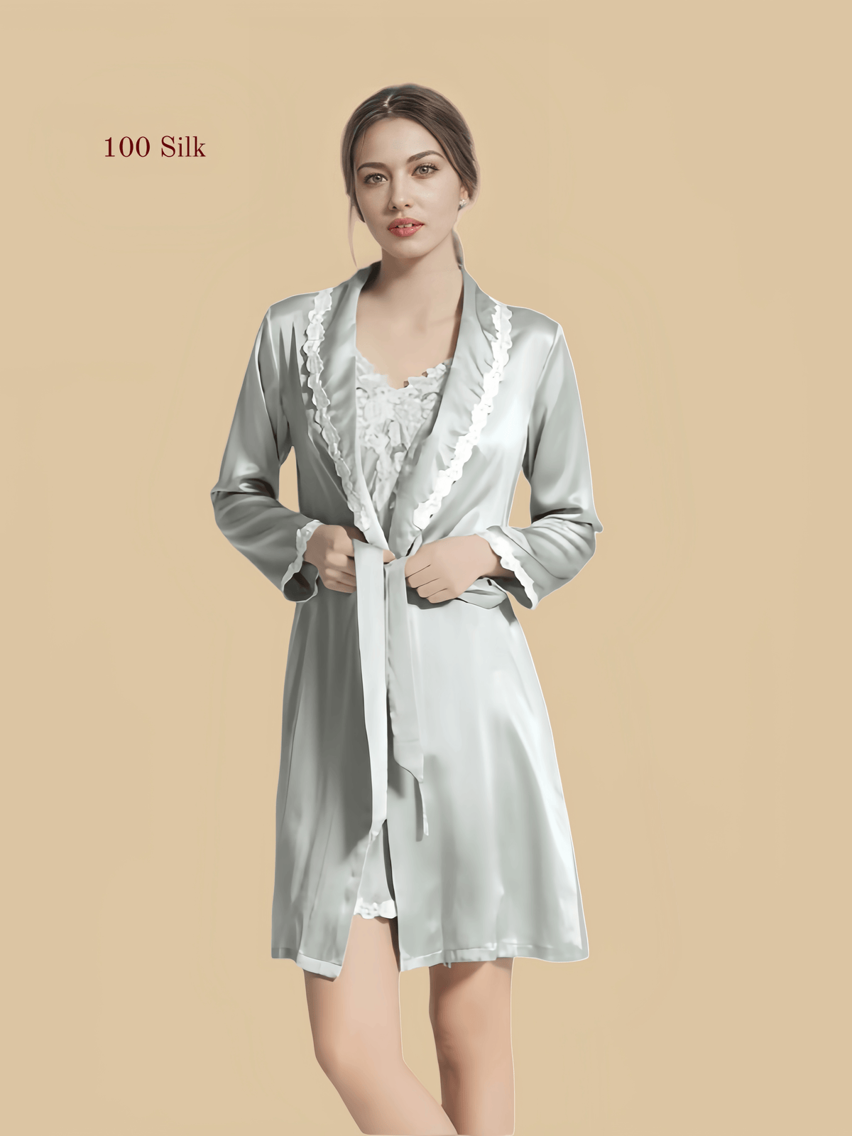 100% Mulberry Silk 19Momme Women&