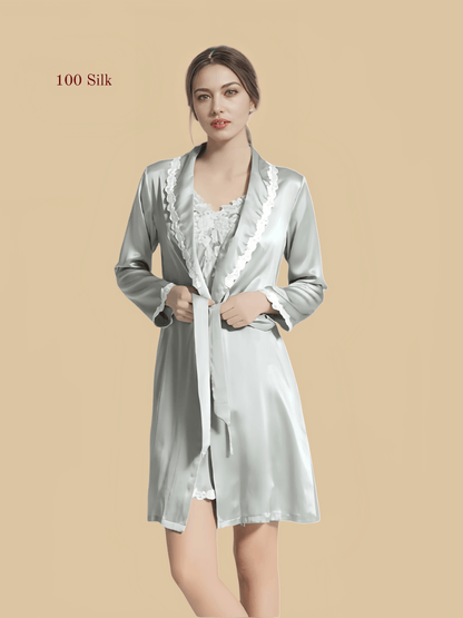 100% Mulberry Silk 19Momme Women&