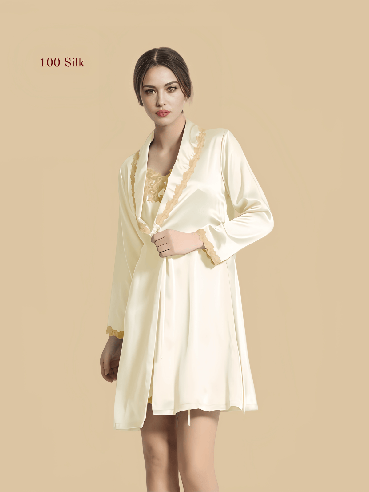 100% Mulberry Silk 19Momme Women&